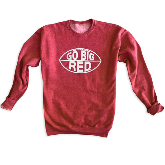 Go Big Red sweatshirt