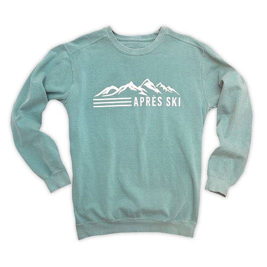 Apres Ski Sea-foam Sweatshirt