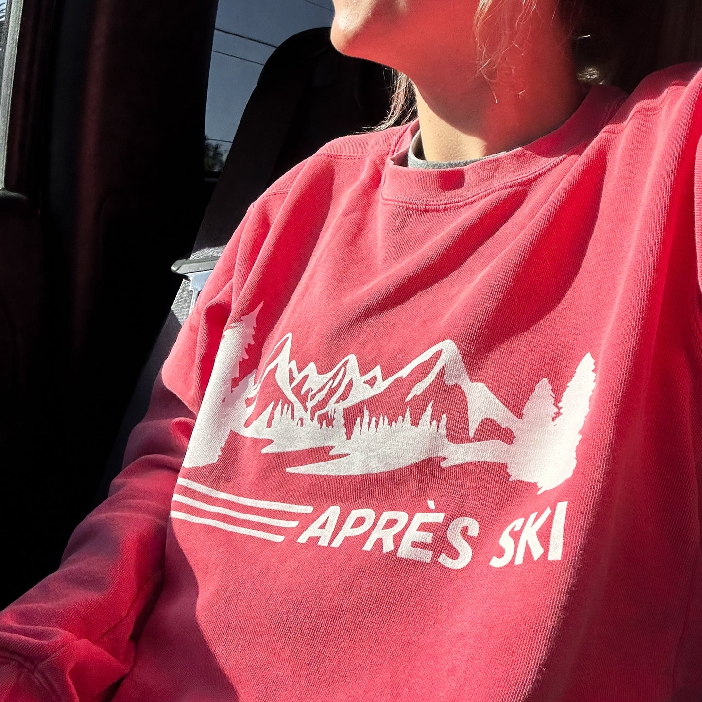 Apres Ski Watermelon Sweatshirt