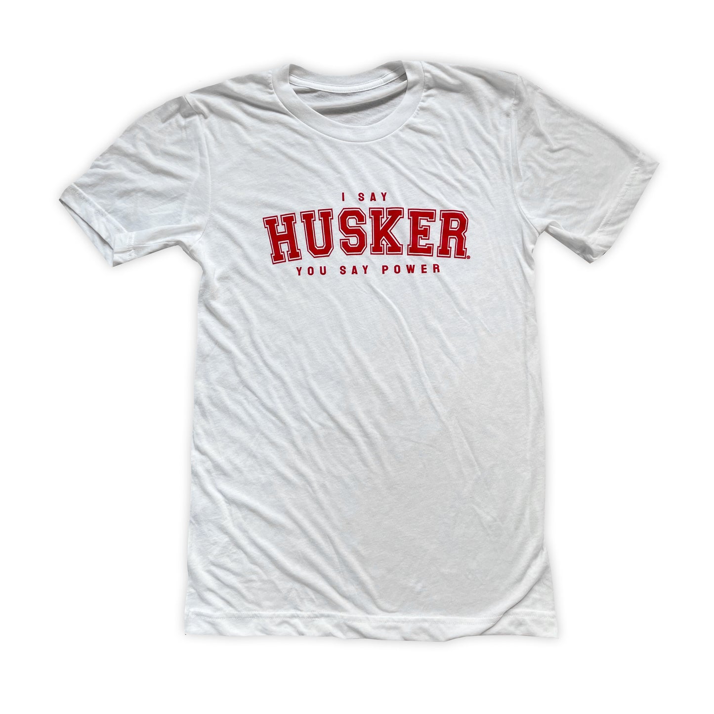 When I Say Husker tee