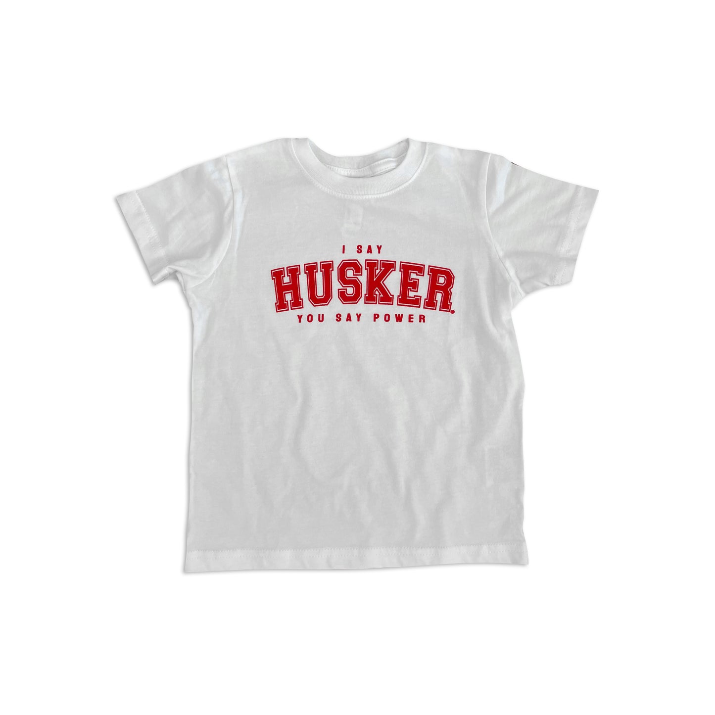 When I Say Husker toddler tee