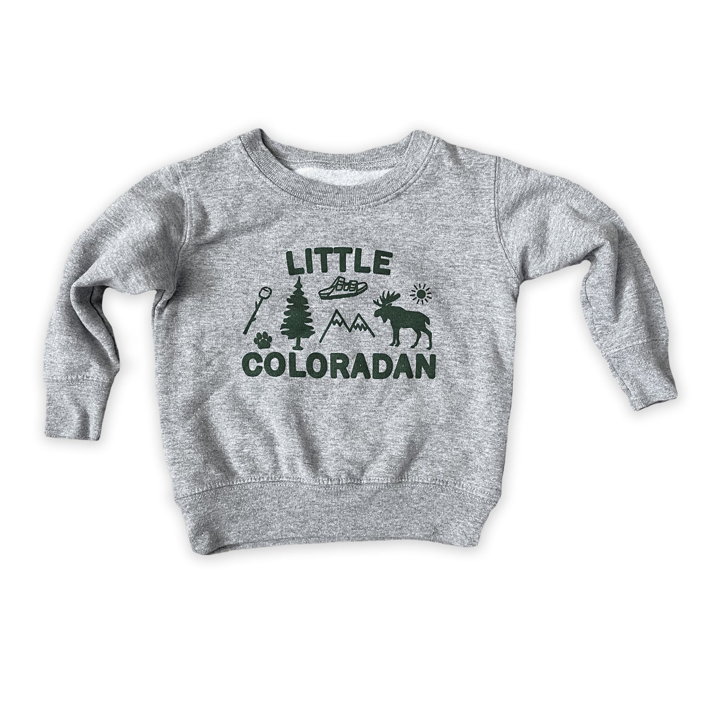 Little Coloradan toddler sweatshirt
